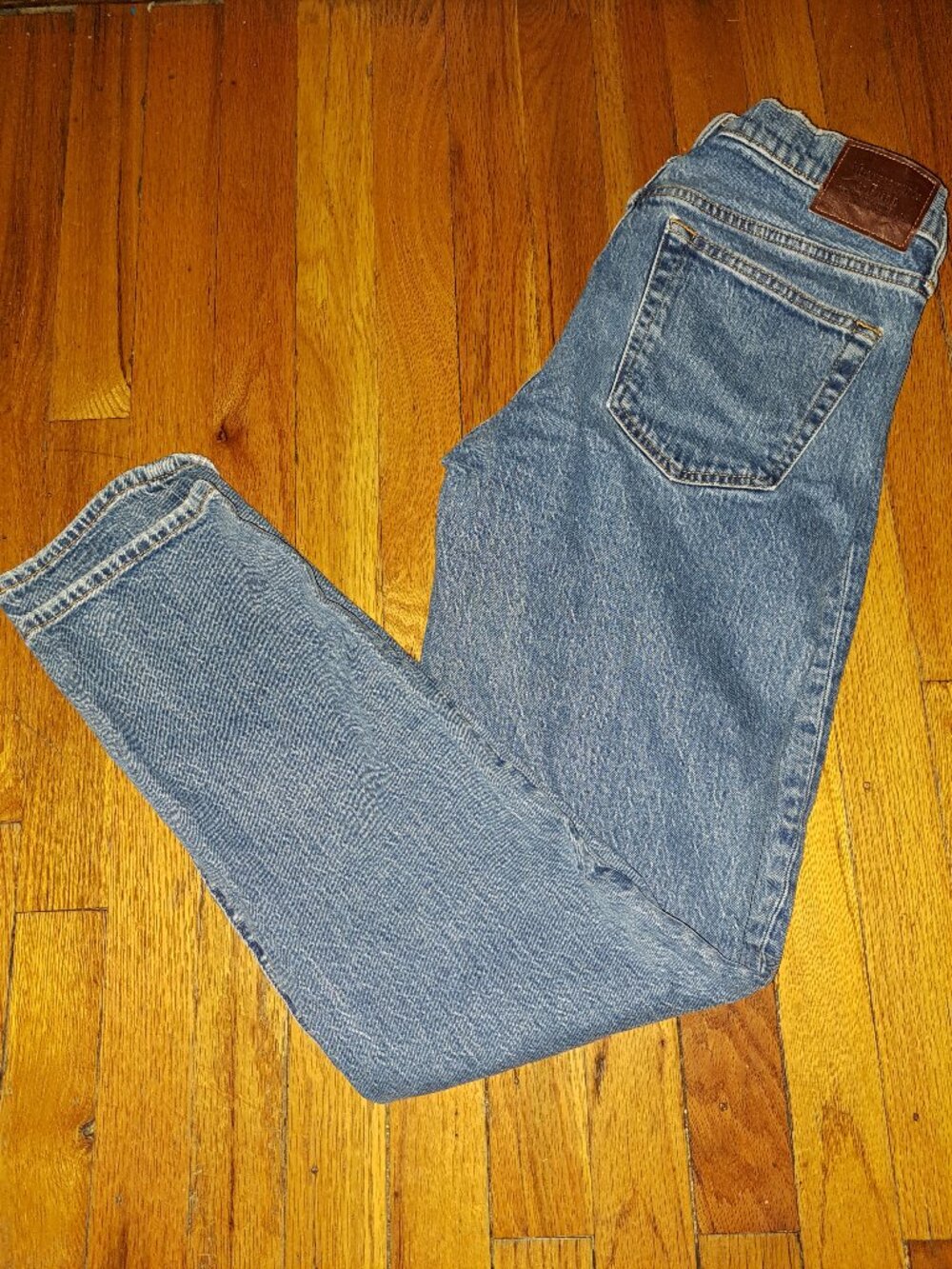 Abercrombie & Fitch Vintage Stretch Straight Jeans sz 31 X 34